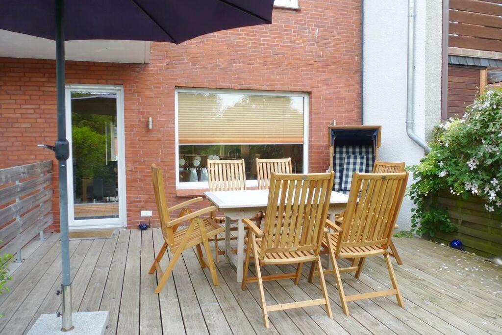 Ferienhaus Stettiner Str 4B Westerland Dış mekan fotoğraf